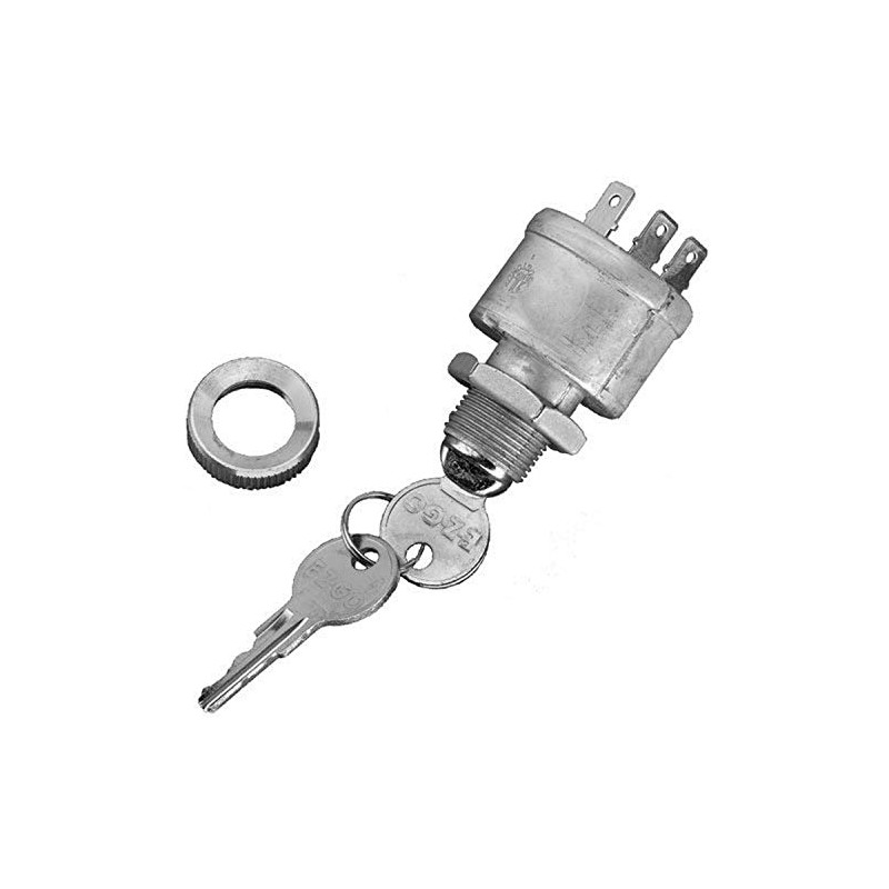 E-Z-GO EZGO 33639G01 Ignition Switch, Silver