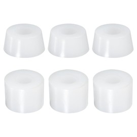 PATIKIL Skateboard Bushings, 2 Set 90A PU Long-Board Truck Bushings Rebuild Kit for Skateboard Parts, White