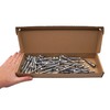SKIR'CO (Pack of 50) Zinc Plated Roofing Screws 6.5 x