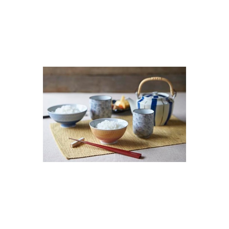 TAMAKI T-930588 Japanese Pot, No. 6 Earthenware, Three Color Tokusa,