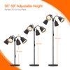 Bstrip 4-Head LED Grow Light with Stand for Indoor Plants,