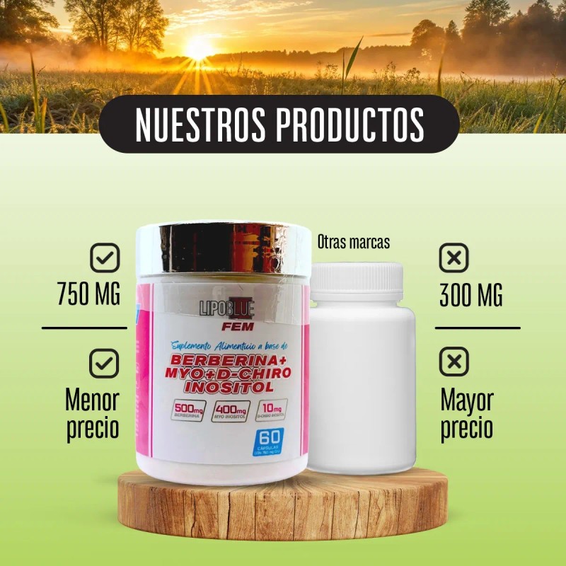 Perder Peso, Lipo Blue Balance 60 Cápsulas + 1 Fibra