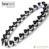 GOLD STONE Terahertz Ore Bracelet, 0.3 inch (8 mm), Round,