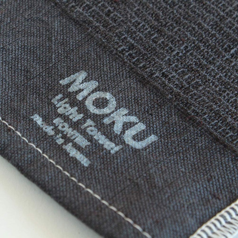 [Contex] MOKU <41781-054> Face Towel, Size M (Charcoal)