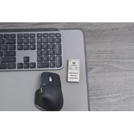 Tungsten Bar - 1lb Laser Engraved 99.9% Pure Bullion Bar, Metal Paperweight, Office Desk Decor & Conversation Starter