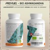 BIO Ashwagandha Capsules 180x with KSM-66 Organic Ashwagandha - 600