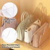 STARVAST 8 Shelf Dividers Adjustable Purse Organizers for Closet, Clear