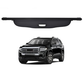 VeCarTech Compatible with GMC Acadia 2023-2017 Rear Cargo Security Shade Cover Privacy Screen Retractable Storage Waterproof Cargo Cover Luggage Security Shield Shade 84449324