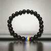 Steinfixx ® Obsidian Bead Bracelet "Detoxification" with Chakra Bead -