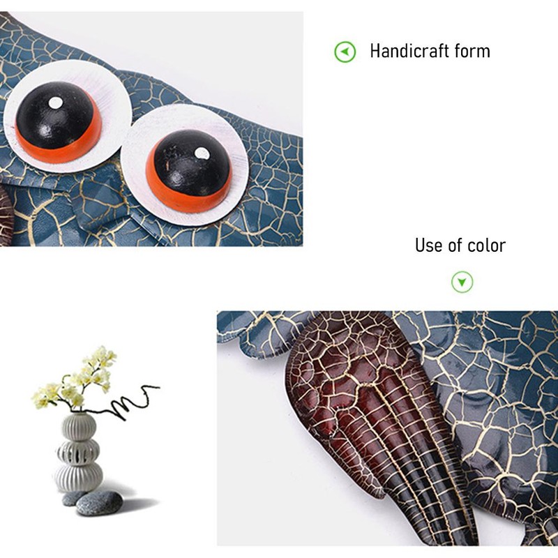 Owl Metal Wall Sculpture Metal Animal Wall Hanging Statue Owl