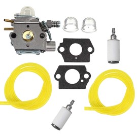 Shnile Carburetor Fuel Filter Kit Compatible with WT-631-1 530071635 Compatible with Poulan Weed Eater PL25 PT17 FX25 SST 25 FL25 PL200 PL500 TE400 XT200 XT250 XT300 XT600