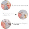 GWAWG 12Pcs Ring Size Adjuster for Loose Rings UK Finger