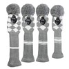 Golf Headcover Knit Set of 4, Golf Club Driver Wood