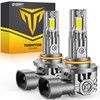 9005 LED Bulbs, 126,000LM 1800% Brighter 6500K Cool White, Plug