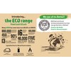 LocknLock Eco Food Containers with Lids - Rectangular 850ml, Airtight,