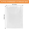 Sertay Pack of 10 Extra Large Storage Bags, Reusable Moving