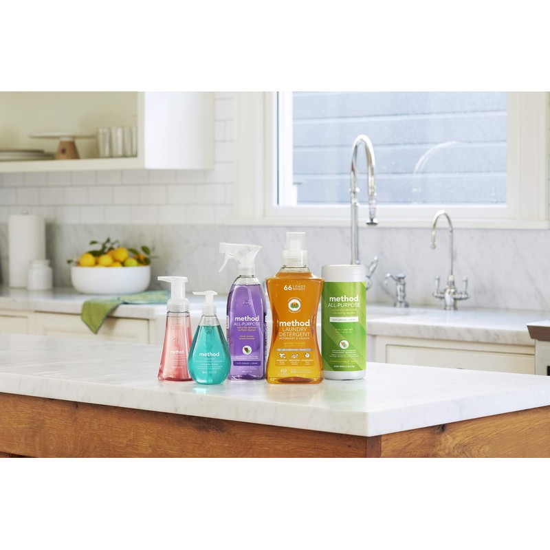 Method Daily Wood Cleaner, Almond, Cleans Shelves, Tables and Other