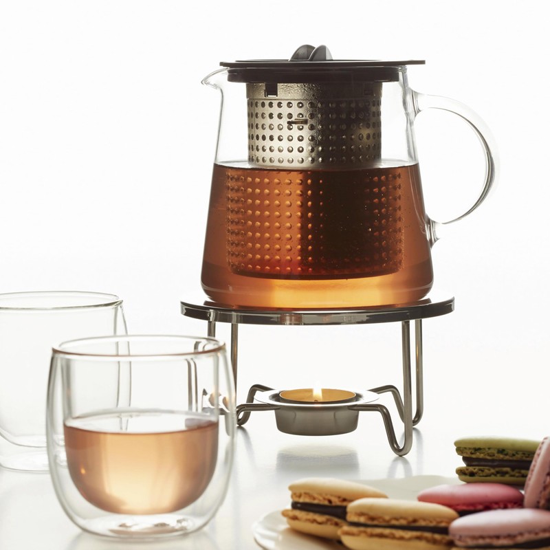 Finum Stainless Steel Tea Warmer, Silver