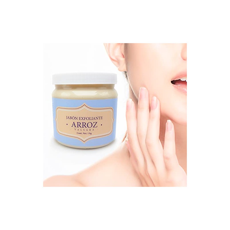 Jabon De Arroz Exfoliante Y Aclarante - 1 Kg