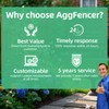 AggFencer 4.8 Ft Fence Post 10Pack, U Post for Wire