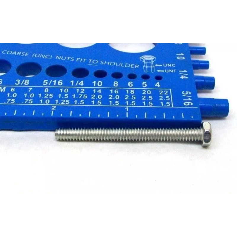 Unbranded (25) 10-24 x 2" INDENTED HEX HEAD MACHINE SCREW