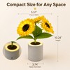 Sunflower LED Night Light with Rechargeable Design – Decorative Flower