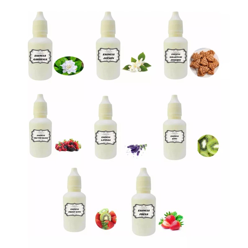 La Brujita Wax 8 Esencias 15 Ml Para Jabón, Masajes,