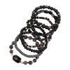 RIAH FASHION Bohemian Beaded Multi Layer Versatile Statement Bracelets -
