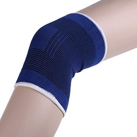 Knee Support for Sports, Gym and Surgery Recovery (Free Size, Blue)