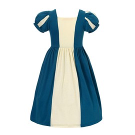 Lito Angels Prinzessin Merida Kleid Kostüm Verkleidung für Kinder Mädchen Größe 7-8 Jahre 128 (Tag-Nummer 130)