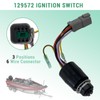129572 Ignition Switch with 2 Key, 3 Position 6 Wire
