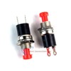 50 pcs Mini Push Button SPST Momentary N/O Switch Red