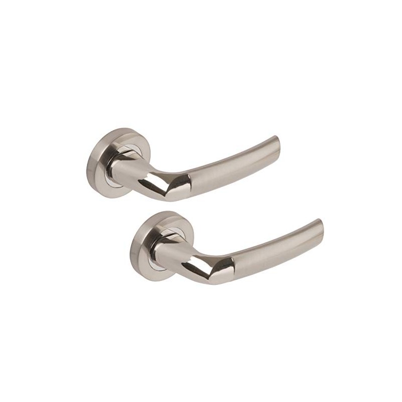 Excel DH3615 Elan Passage Door Handles on Round Rose, Duel