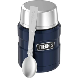 Thermos Stainless King Vacuum Insulated Food Jar, 470ml, Midnight Blue, SK3000MBAUS