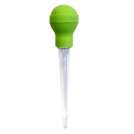 10.5 Inch Turkey Baster for Keeping Meat Moist and full Of Flavor (Green)