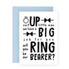 Central 23 Will You Be Our Ring Bearer Card -
