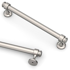 Asidrama 10 Pack 6.3 Inch(160mm) Brushed Satin Nickel Kitchen Cabinet Handles, Cabinet Pulls Kitchen Cabinet Hardware for Cupboard Drawer Pulls