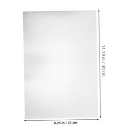 ABOOFAN 2pcs Aluminum Sublimation Blanks for DIY Engraving Blank Metal Sign for Home Decor Versatile Crafting Plates for Creative Projects Thickness