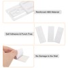 HARFINGTON 10pcs Adhesive Punch-Free Socket Holder, Power Strip Holder, Self-Adhesive