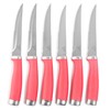 Core Kitchen Set of 6 Essential Grip Steak Knives -
