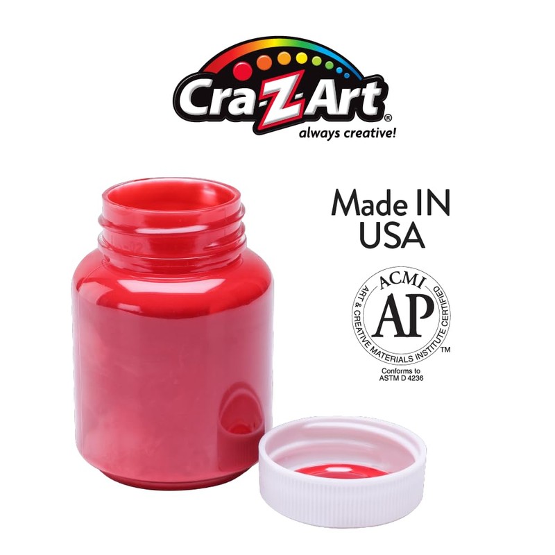Cra-Z-Art Washable Project Paint 2oz 10 Color Set​