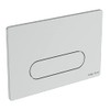 Armitage Shanks S0766JG Oleas M4 Toilet Flush Plate, Matt Chrome
