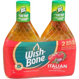 Wish-Bone Italian Dressing 2 Pack Of 36 Fl Oz (Net Wt 72 Fl Oz),, ()