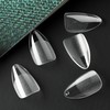 UNA GELLA Short Almond Nail Tips, Pack of 312