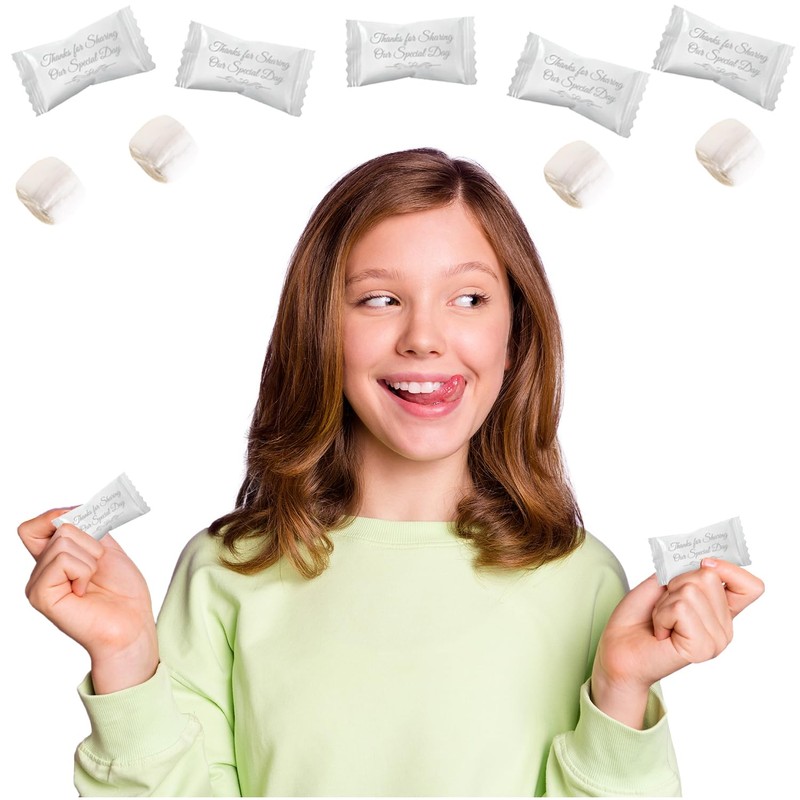 The Dreidel Company Wedding Buttermints, Mint Candies, After Dinner Mints,