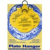 Flatirons Disc Adhesive Medium Plate Hanger Set (4-3 Inch Hangers)