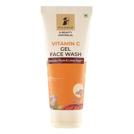 Pilgrim Vitamin C Gel Face Wash | Gentle Daily Cleanser with Kakadu Plum & Lime Pearl | Exfoliates, Unclogs Pores & Removes Impurities | Controls Oil & Reduces Blemishes | 3.38 Fl Oz (100ml)