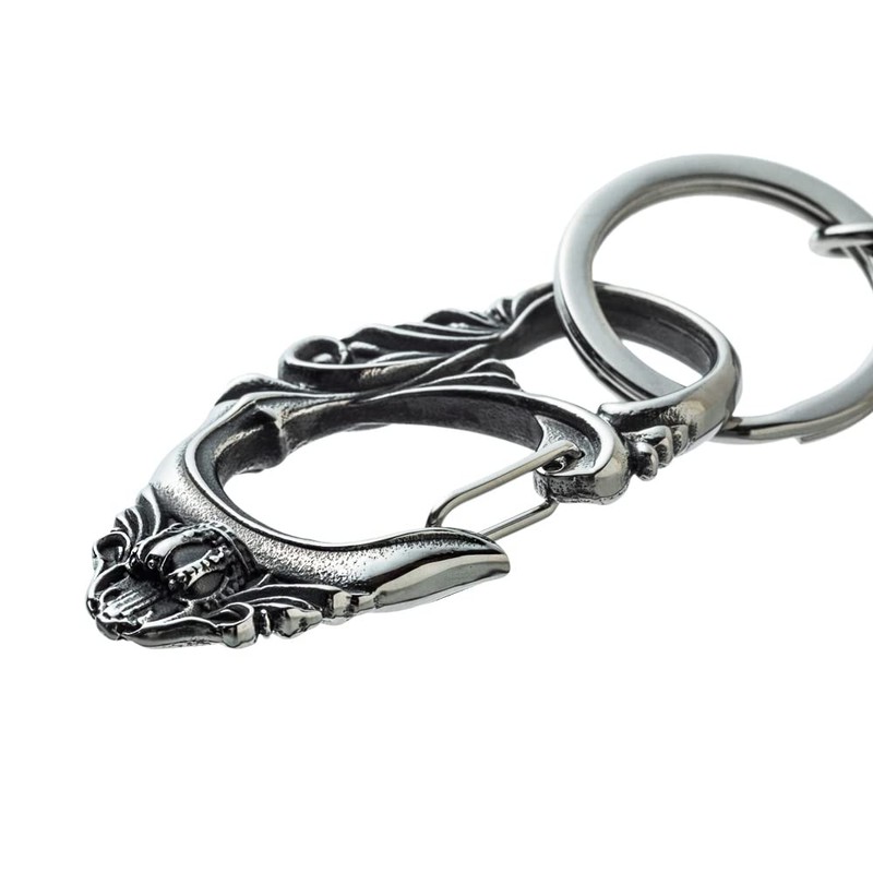 Artemis Kings Skull Crown Dagger Keychain AKK0005 Men's Women's Brand