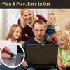 Septekon Cámara Web HD 1080P con micrófono, cámara Web de