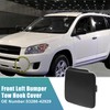 QUARKZMAN Tow Hook Cover Front Left for Toyota No.53286-42929 Black